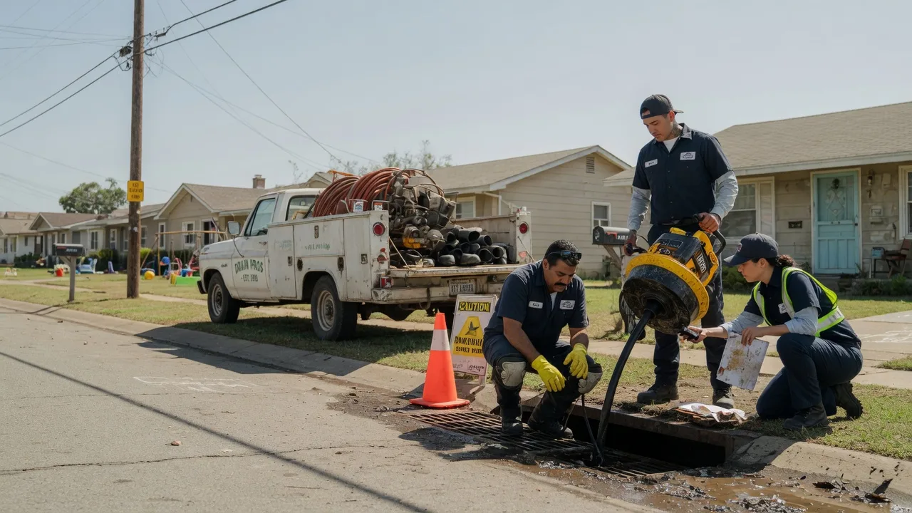 Drain Cleaning in Shidler, OK near me